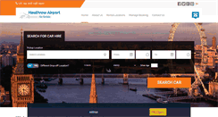 Desktop Screenshot of heathrowairportcarrentals.com