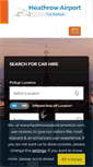 Mobile Screenshot of heathrowairportcarrentals.com