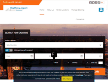 Tablet Screenshot of heathrowairportcarrentals.com